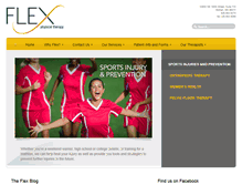 Tablet Screenshot of flexpt.com